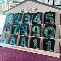 Paua Veneer Numbers