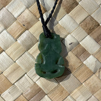 Hei Tiki Greenstone pendant
