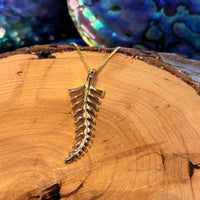 Silver Fern Pendant