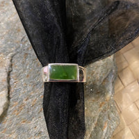 Greenstone Sliver Ring