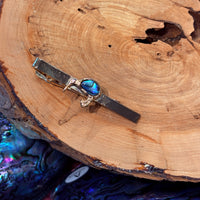 Kiwi Paua Shell Tie bar