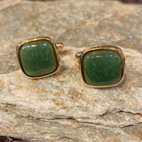 Pounamu Square Cufflinks