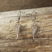 Sliver Fern Earrings
