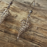 Sliver Fern Earrings