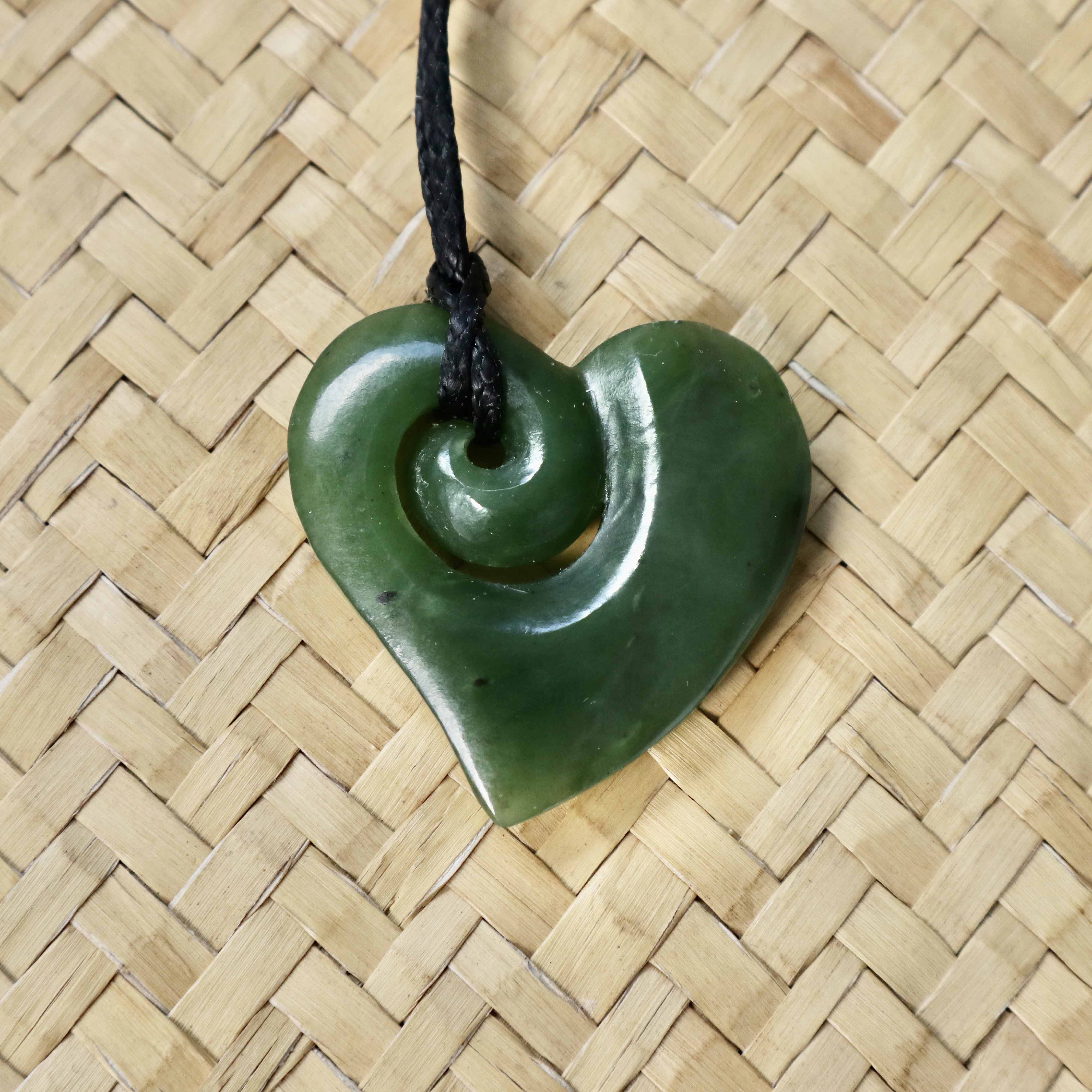 Jade on sale koru pendant