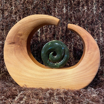 Jade Koru on Kauri