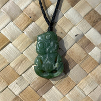 Hei Tiki Greenstone pendant