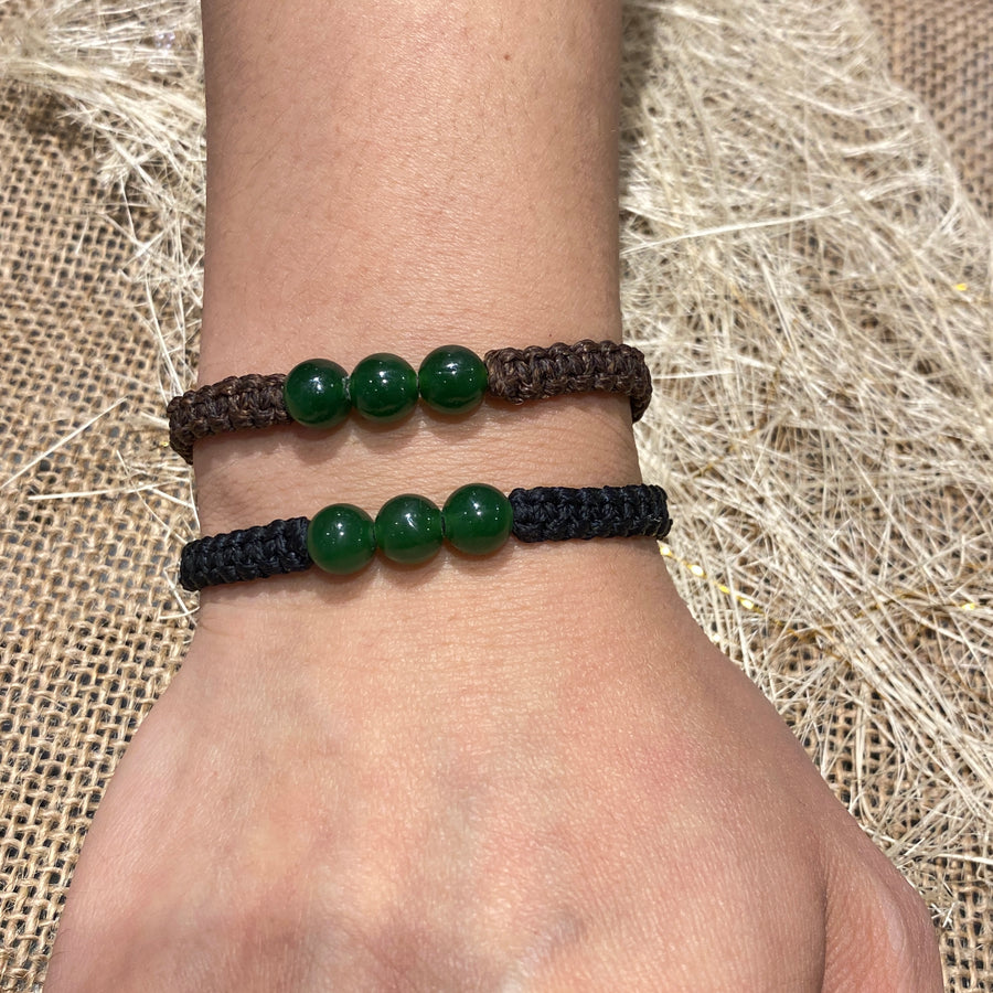 Jade Bead Bracelet 8mm