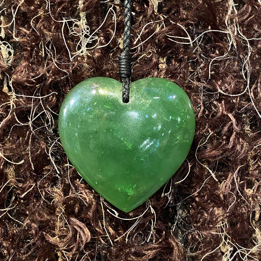 Heart Jade pendant