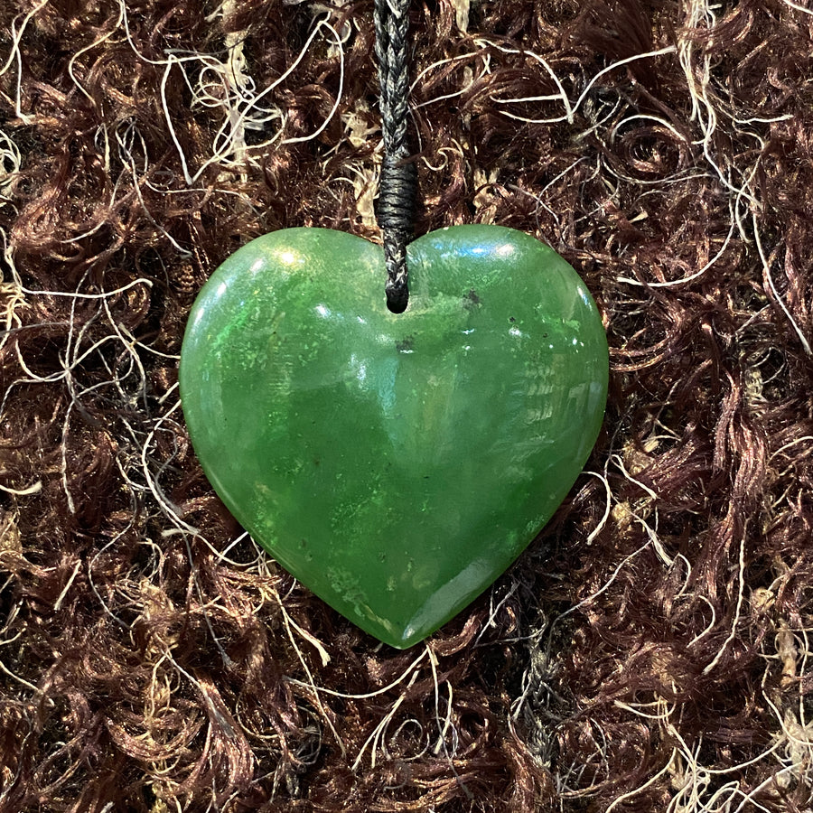 Heart Jade pendant