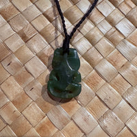 Hei Tiki Greenstone pendant