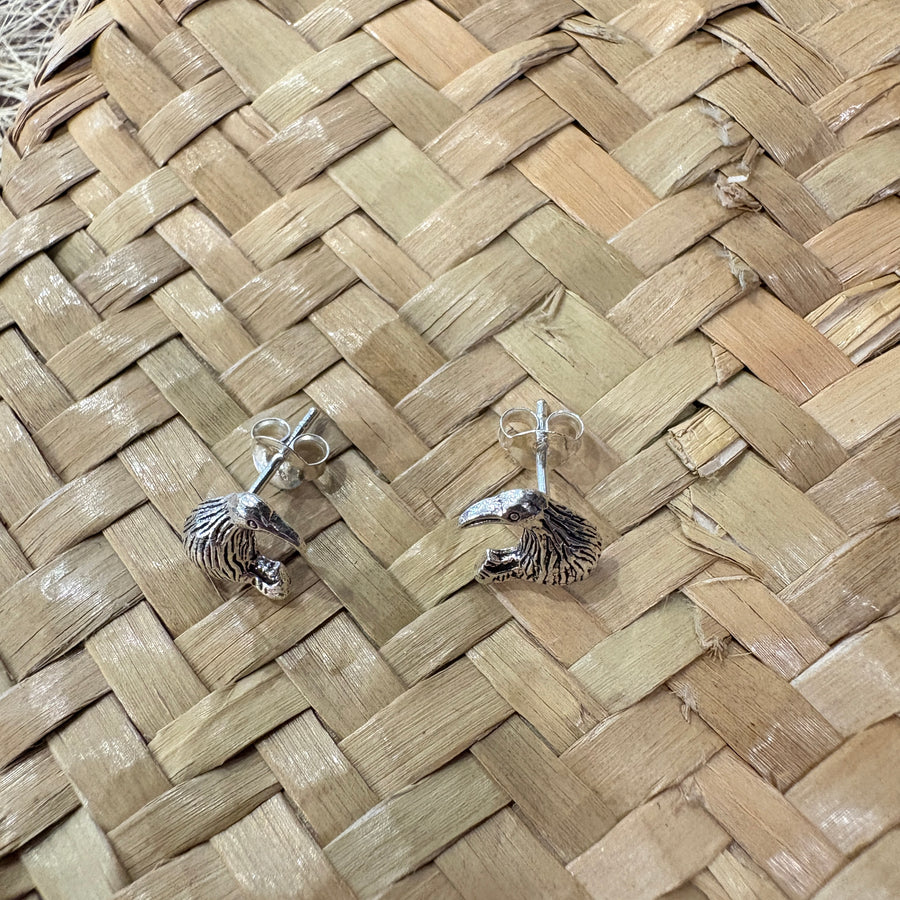 KIWI Bird Sterling Sliver Earrings