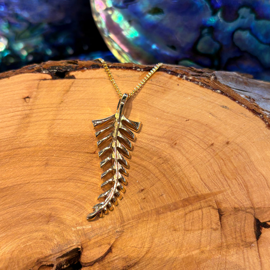 Silver Fern Pendant