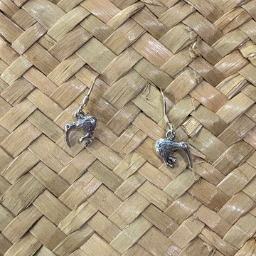 KIWI Sterling Sliver Hook Earrings