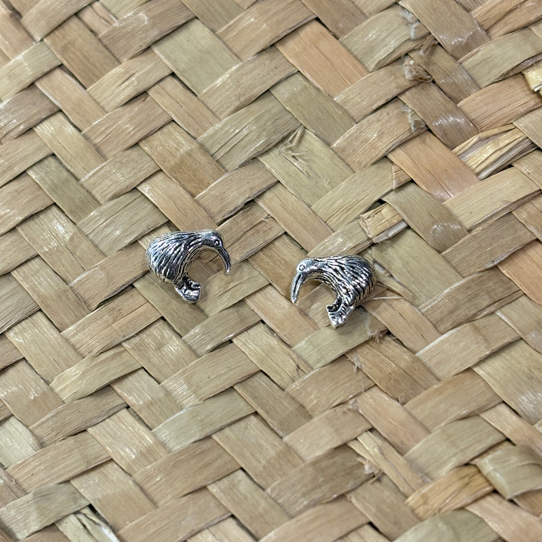 KIWI Bird Sterling Sliver Earrings