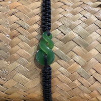 Jade Mini Double Crossover bracelet