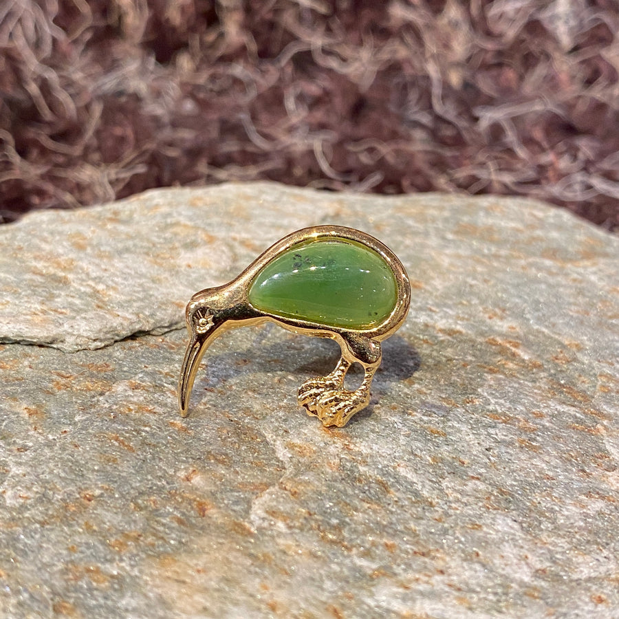 Kiwi Brooch