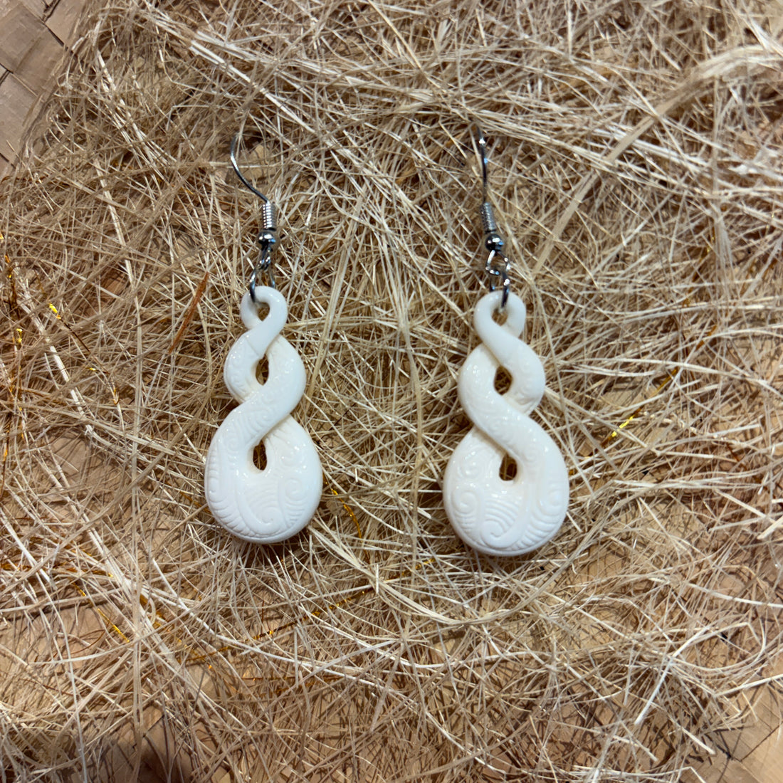 Eternity Bone Earrings
