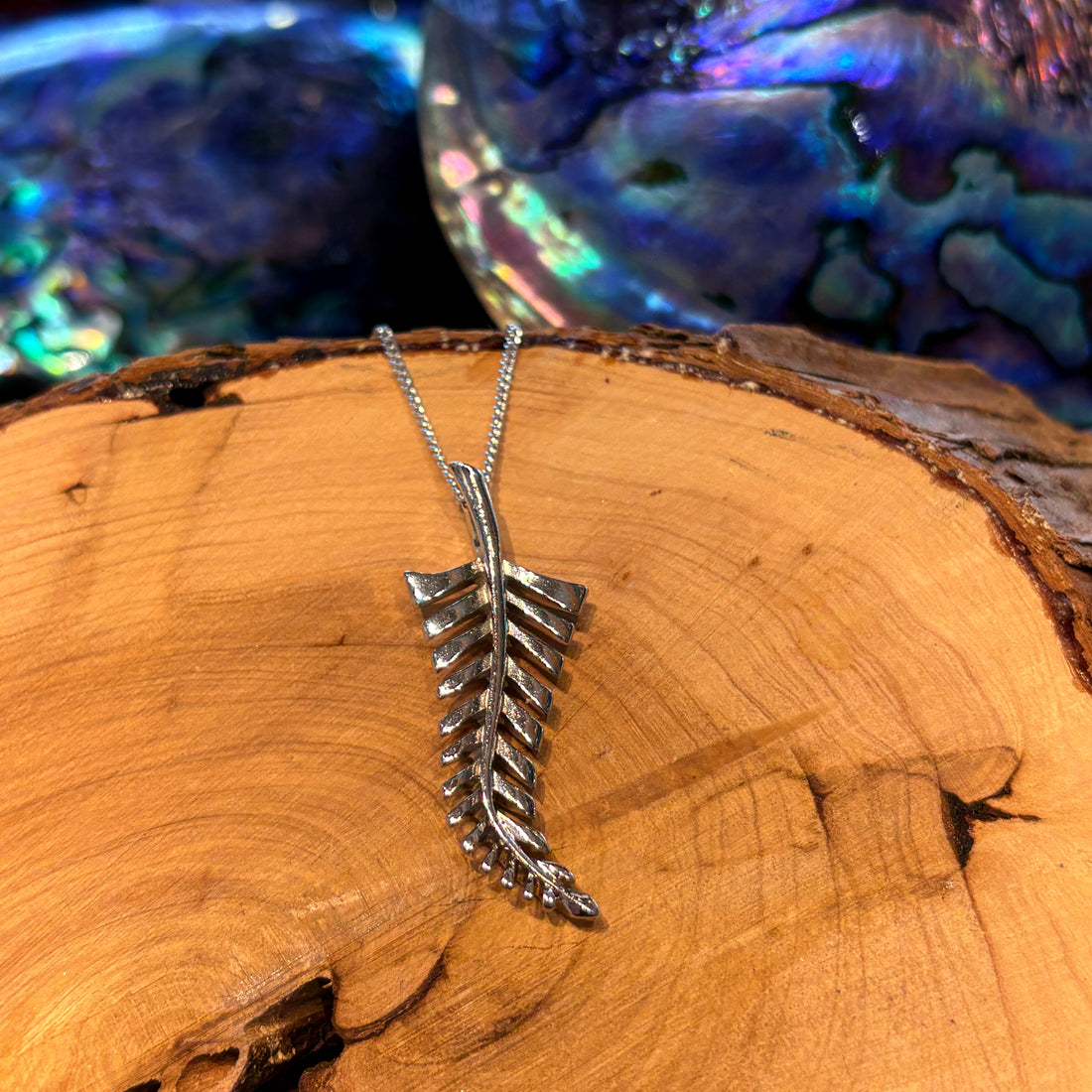 Silver Fern Pendant