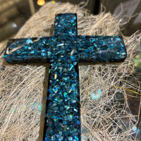 Paua Crucifix Glint