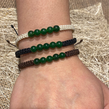 Jade Bead Bracelet 6mm