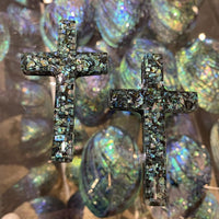 Paua Holding Cross